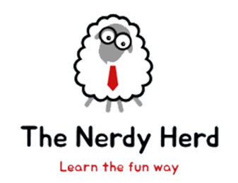 The Nerdy Herd Logo